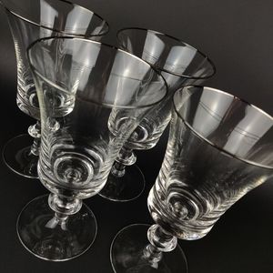 Gorham Crystal First Lady Water Goblets | Set of 4